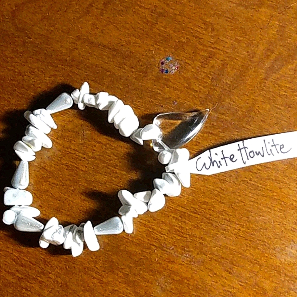 Genuine Gemstone stretch bracelet